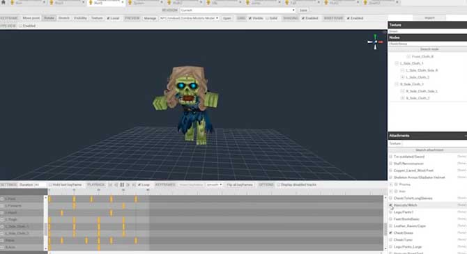 hytale model maker personajaes modulares